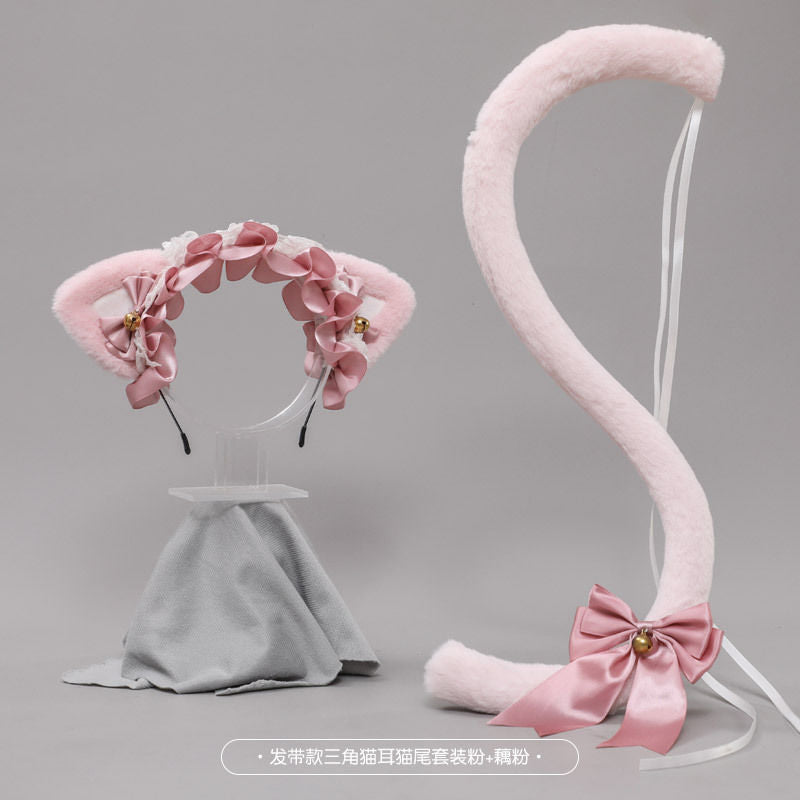 Handmade Lolita Hairband Cosplay Tail