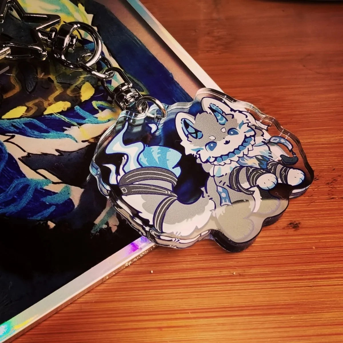 Customizable furry keychain peripherals