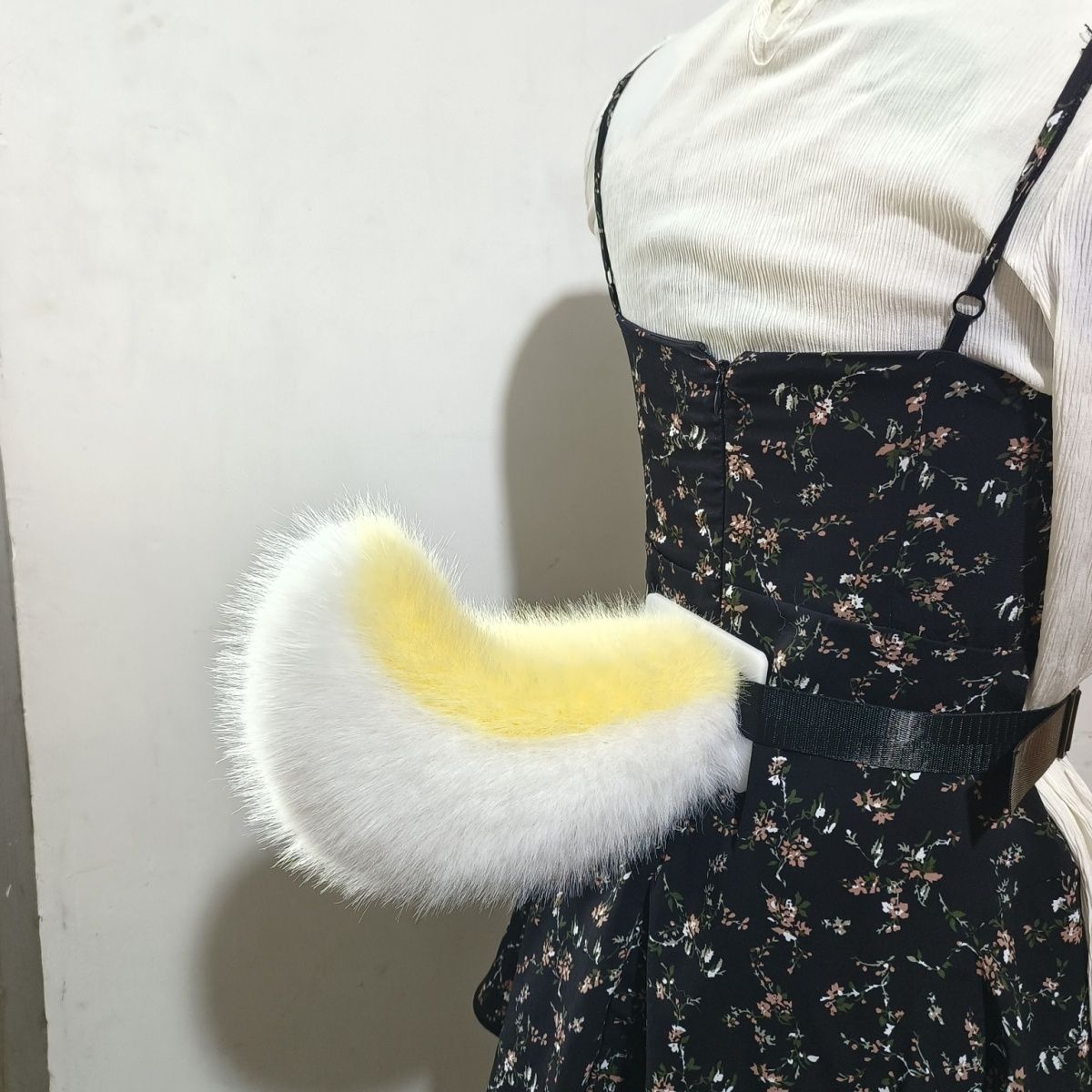 Handmade remote control electric bunny plush tail