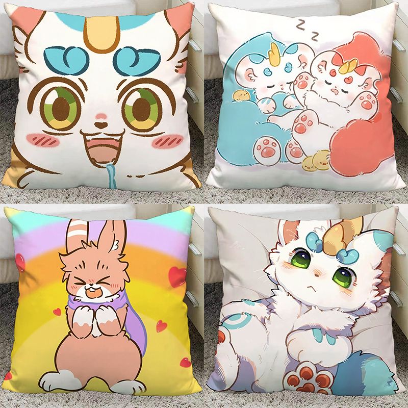 Custom Furry Fan Pillow