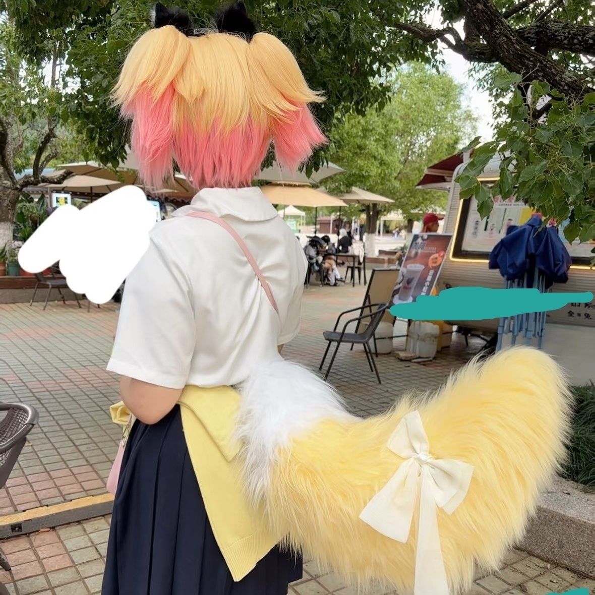 Cosplay beast tail fox tail electric accessories