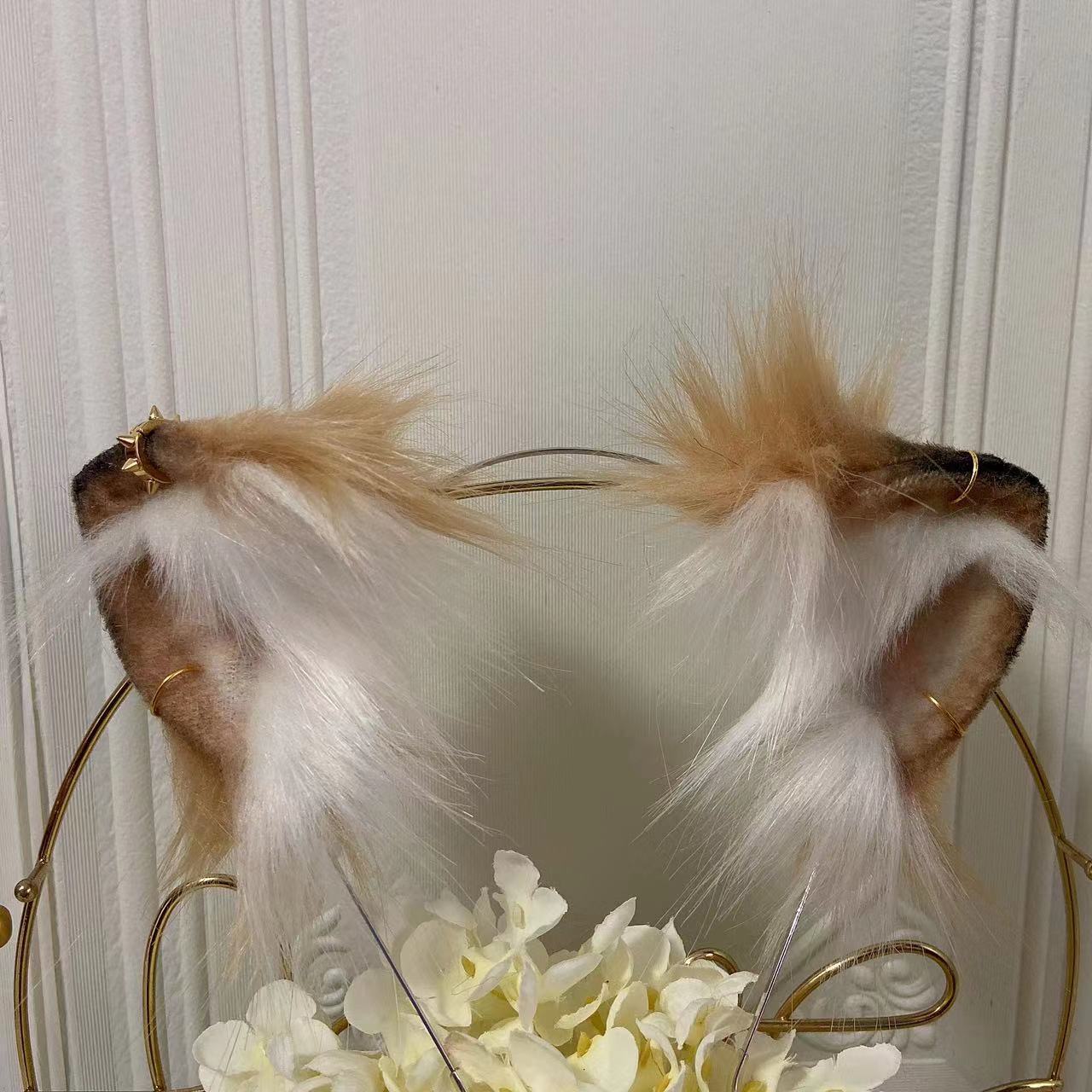 Original Japanese animal ears KC animal tail wolf