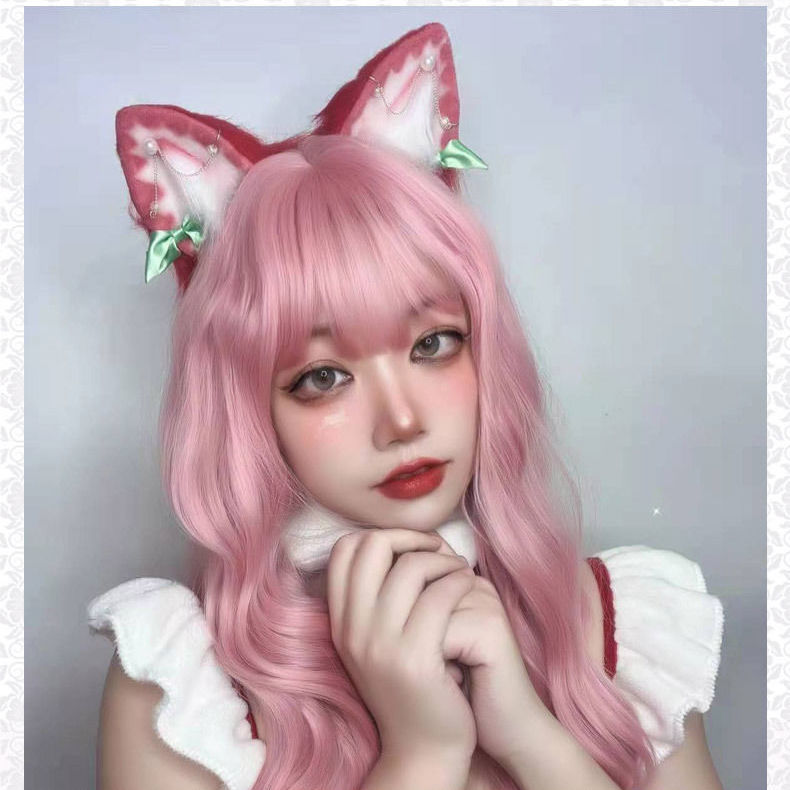 Handmade cosplay cat ears and tail