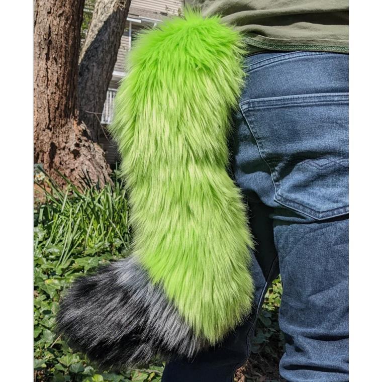 Long-haired cat tail cosplay cat tail