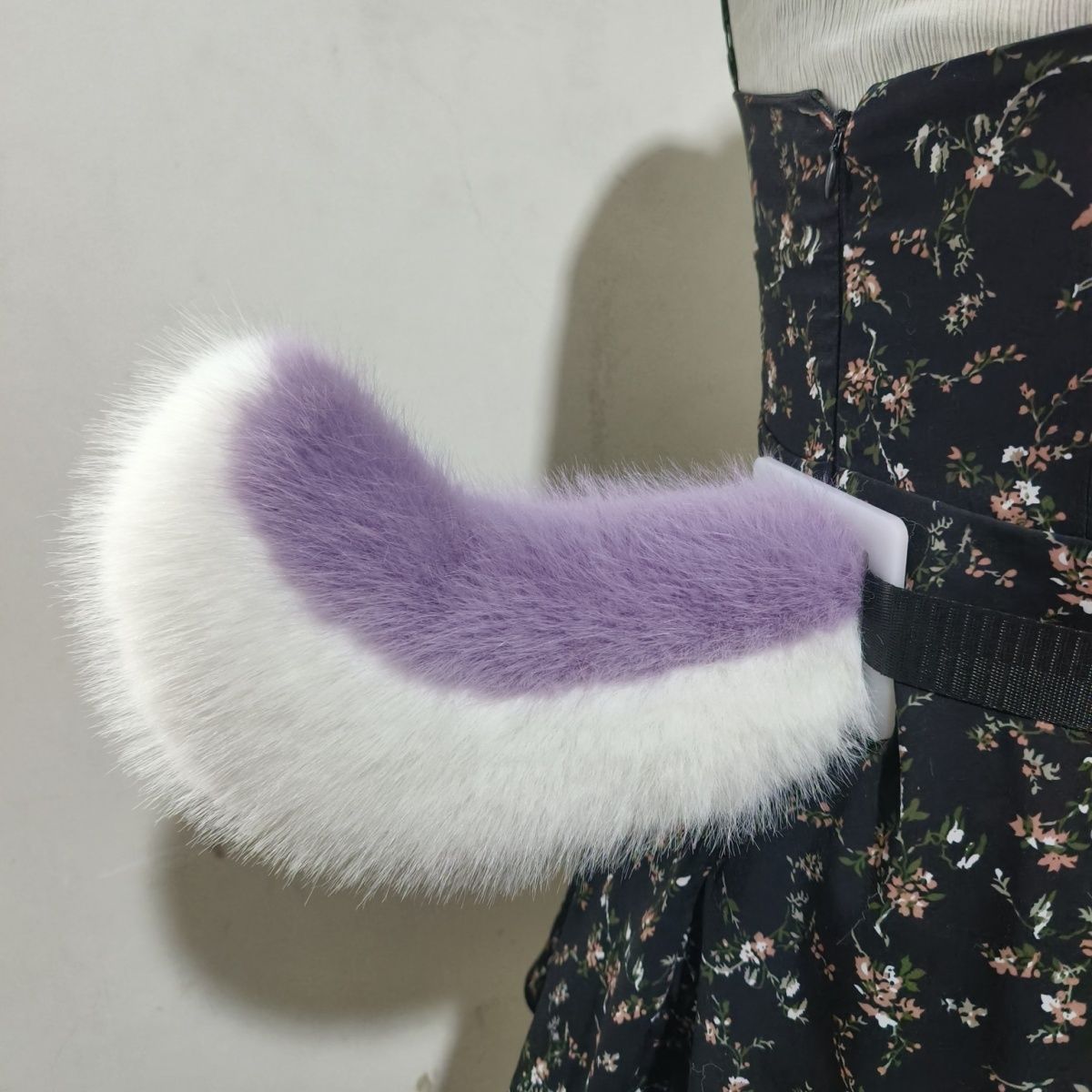 Handmade remote control electric bunny plush tail