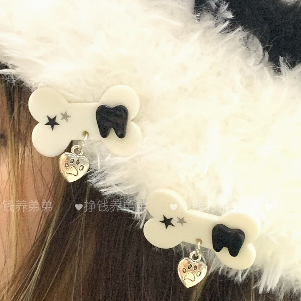 y2k subculture exclusive handmade hairpin