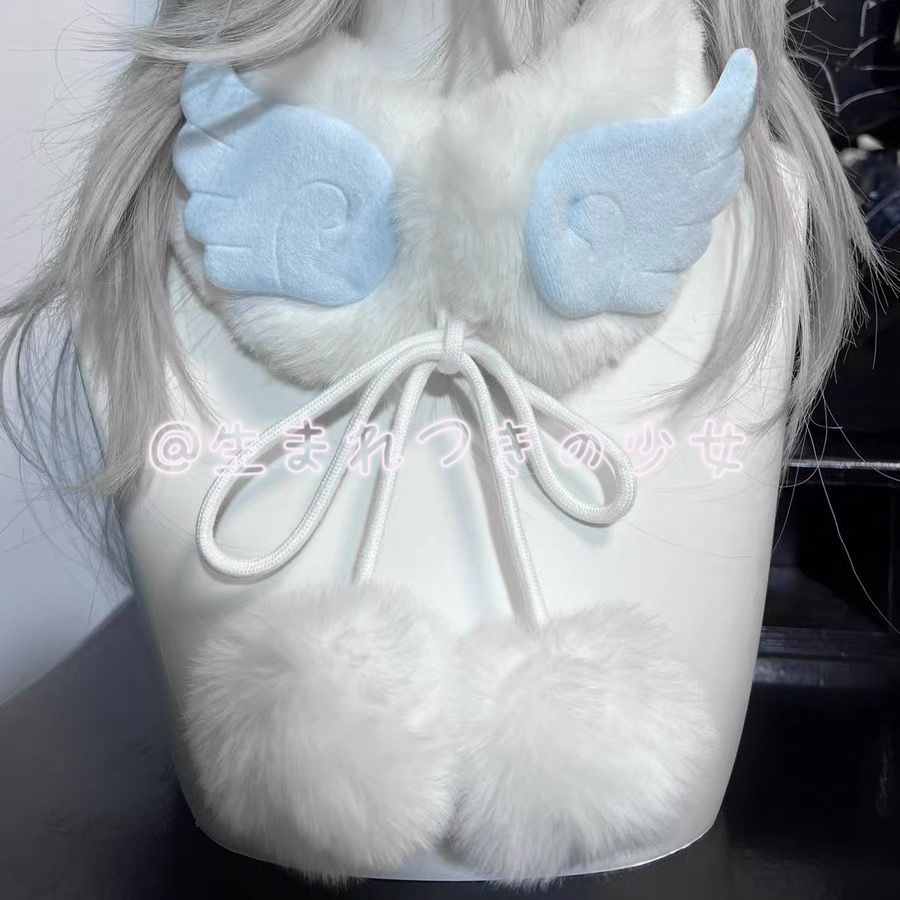 Angel Wings Landmine Plush Scarf