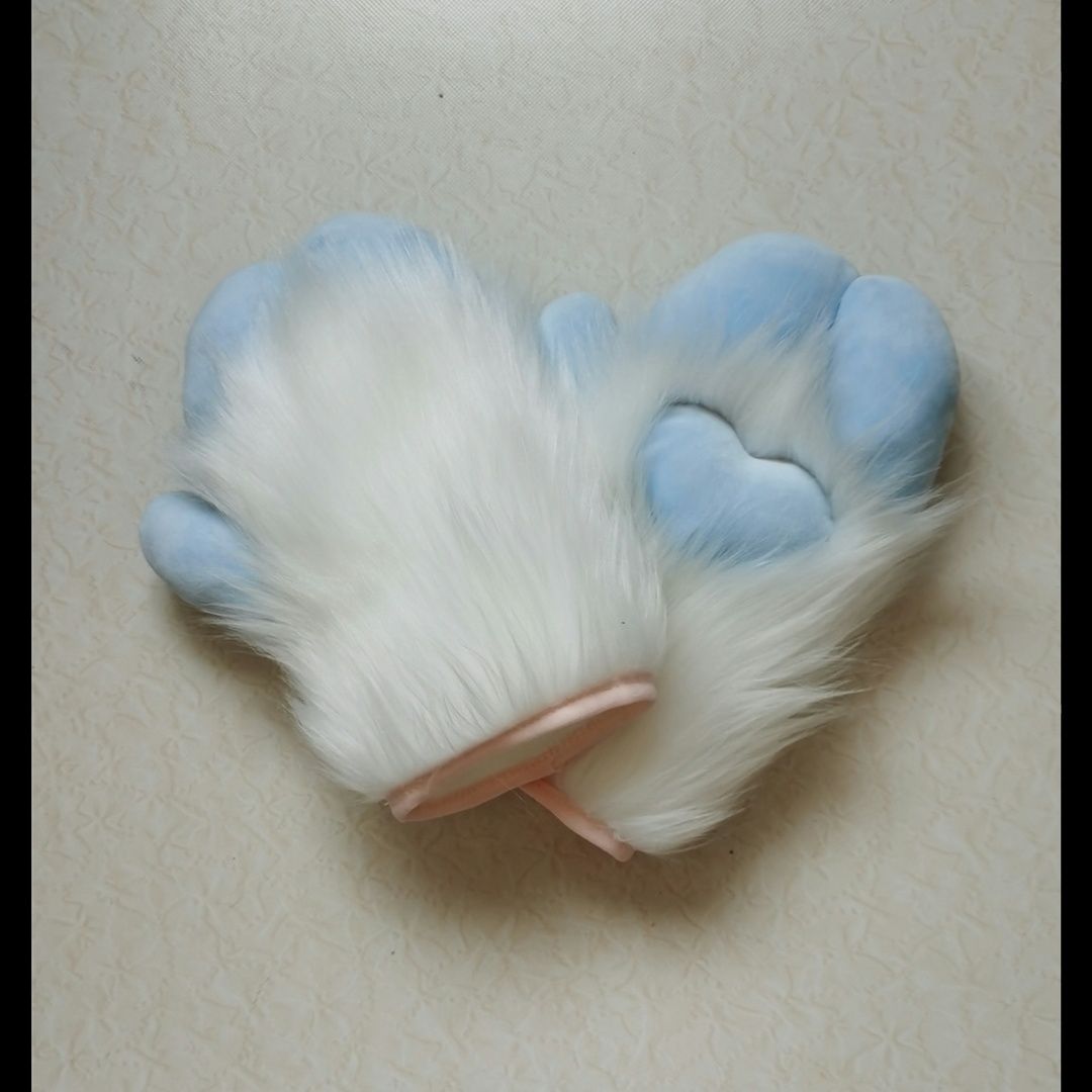 Sheep claw Japanese style close-fitting furry animal suit lamb claw