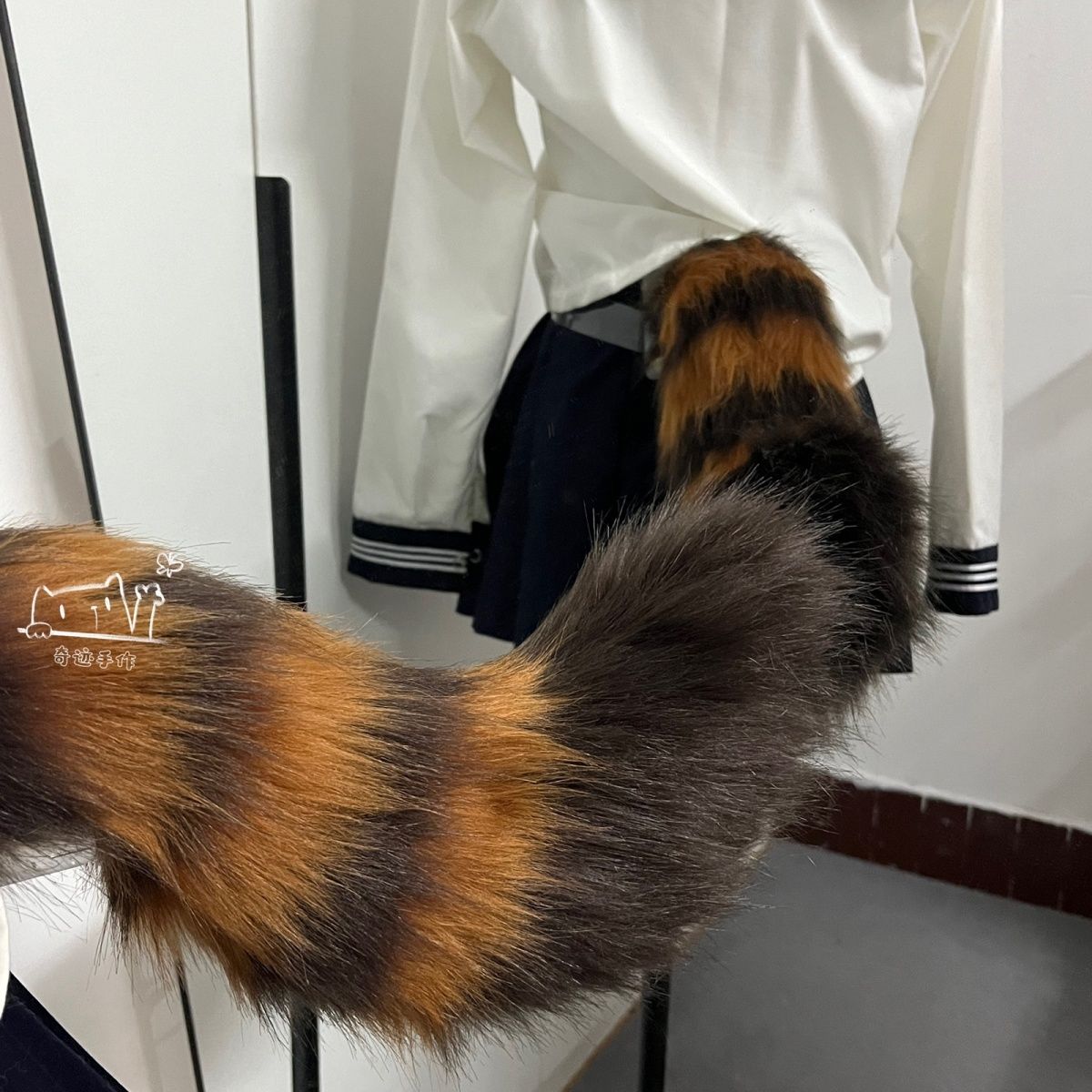 [Electric tail] Handmade fox tail fursuit