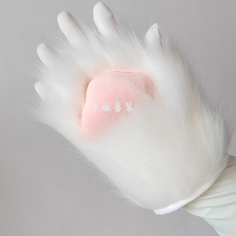 24 colors Furry Half Claw Color Matching Furry Claw