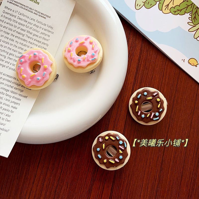 Creative fun simulation donut hairpin