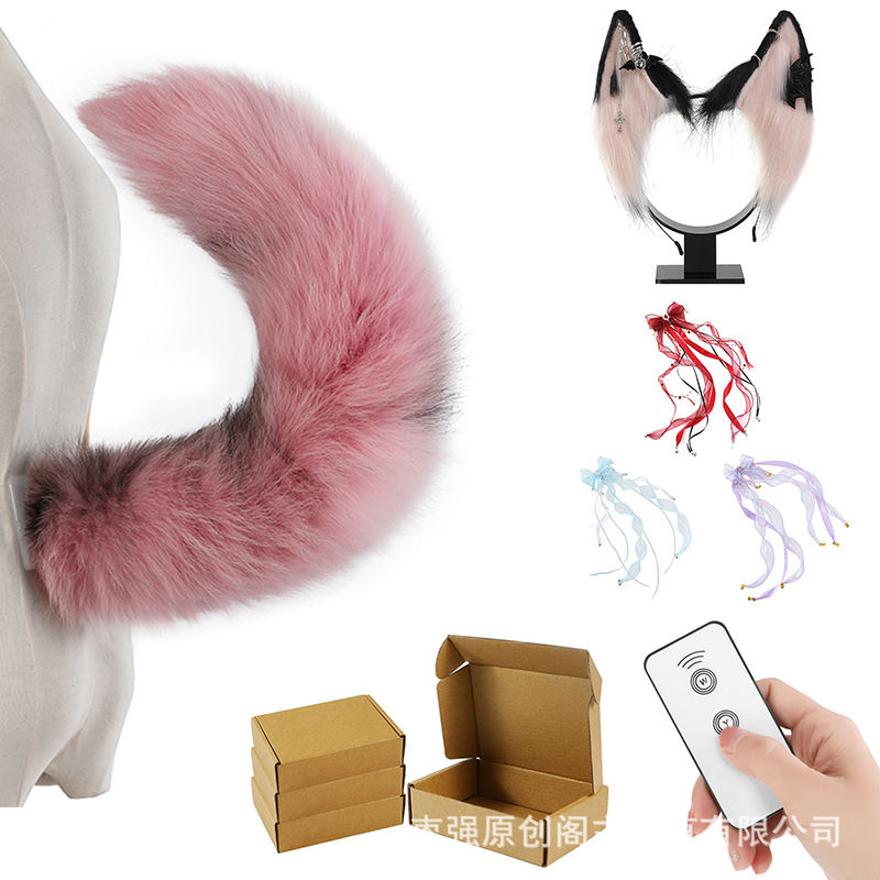 Blue Fox can be remote controlled and electrically operated