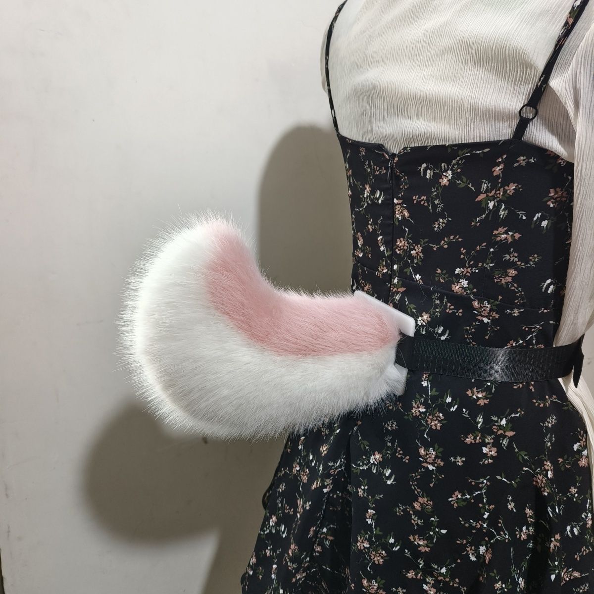 Handmade remote control electric bunny plush tail