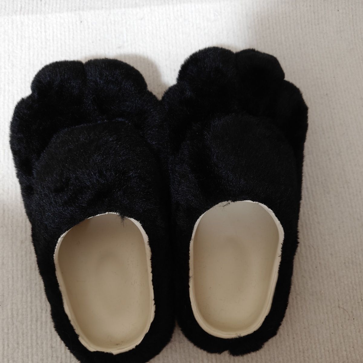 Cabbage animal foot shoes cat claw fur shoes