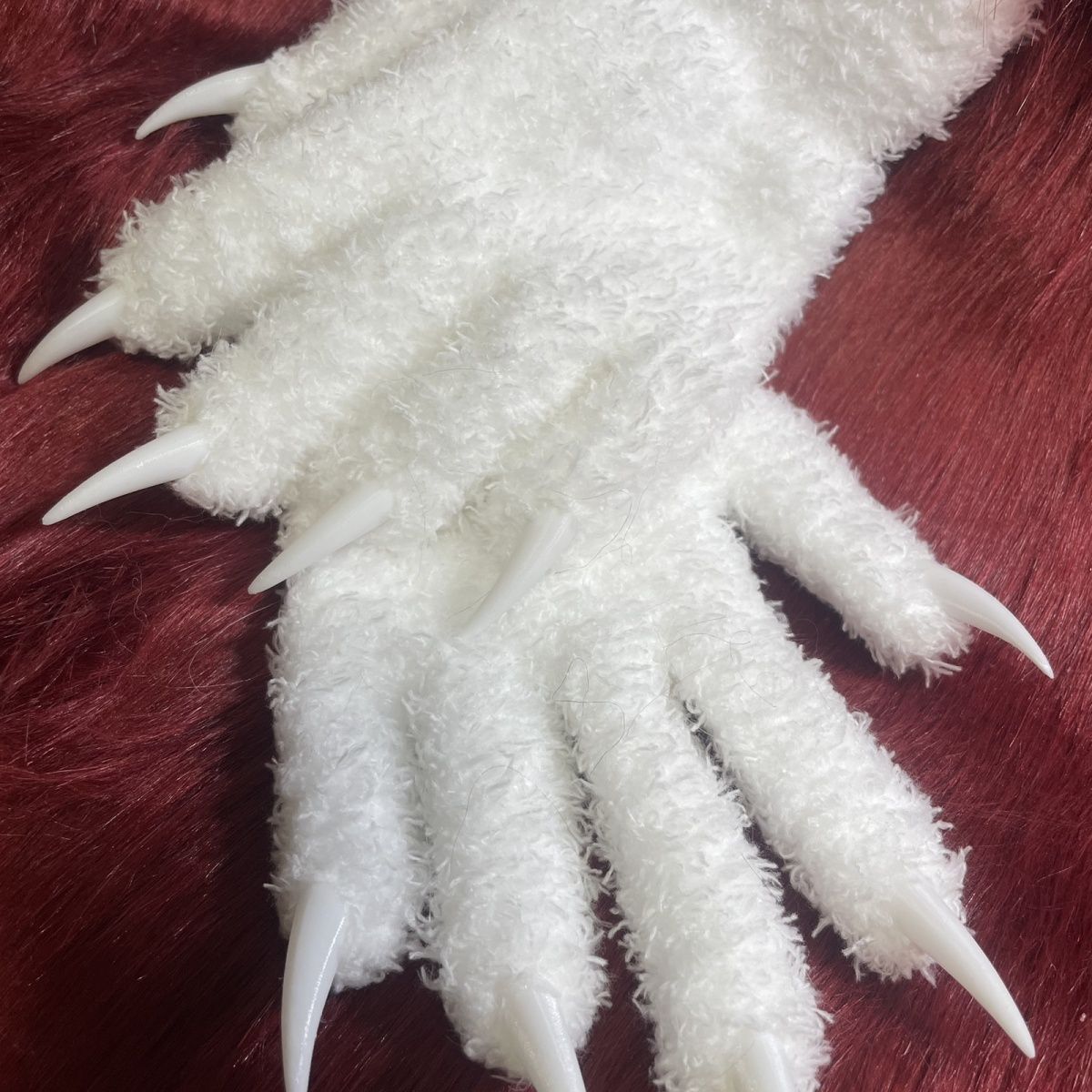 Furry kig series close-fitting claws and nails handsome plush
