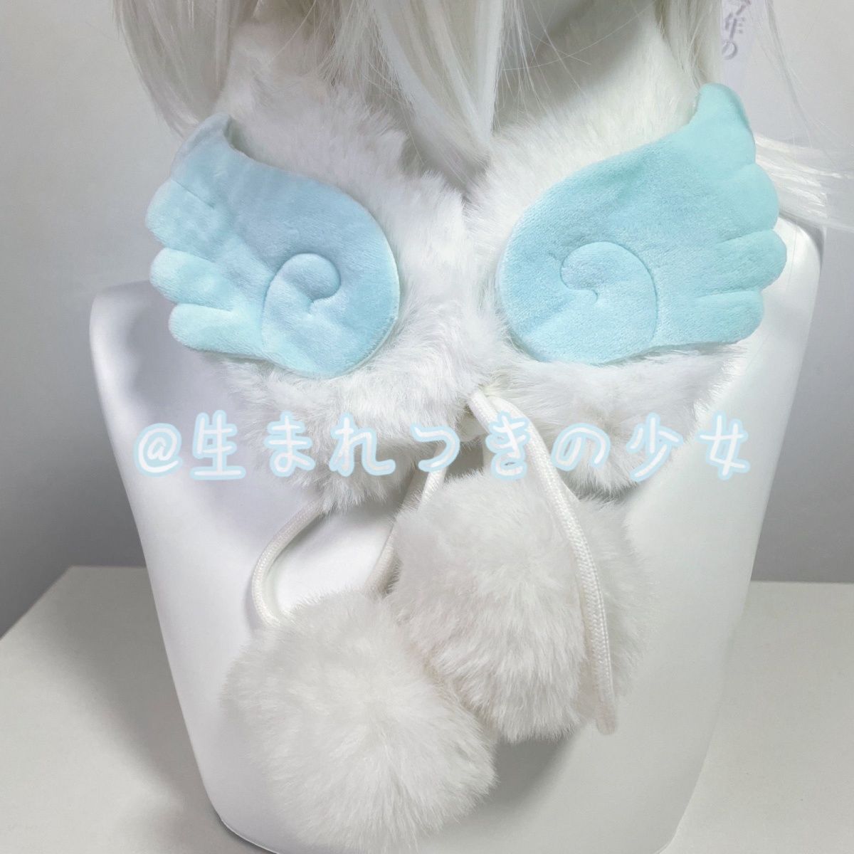 Angel Wings Landmine Plush Scarf
