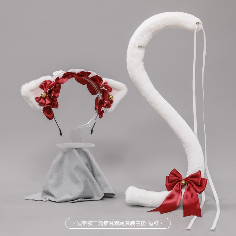 Handmade Lolita Hairband Cosplay Tail