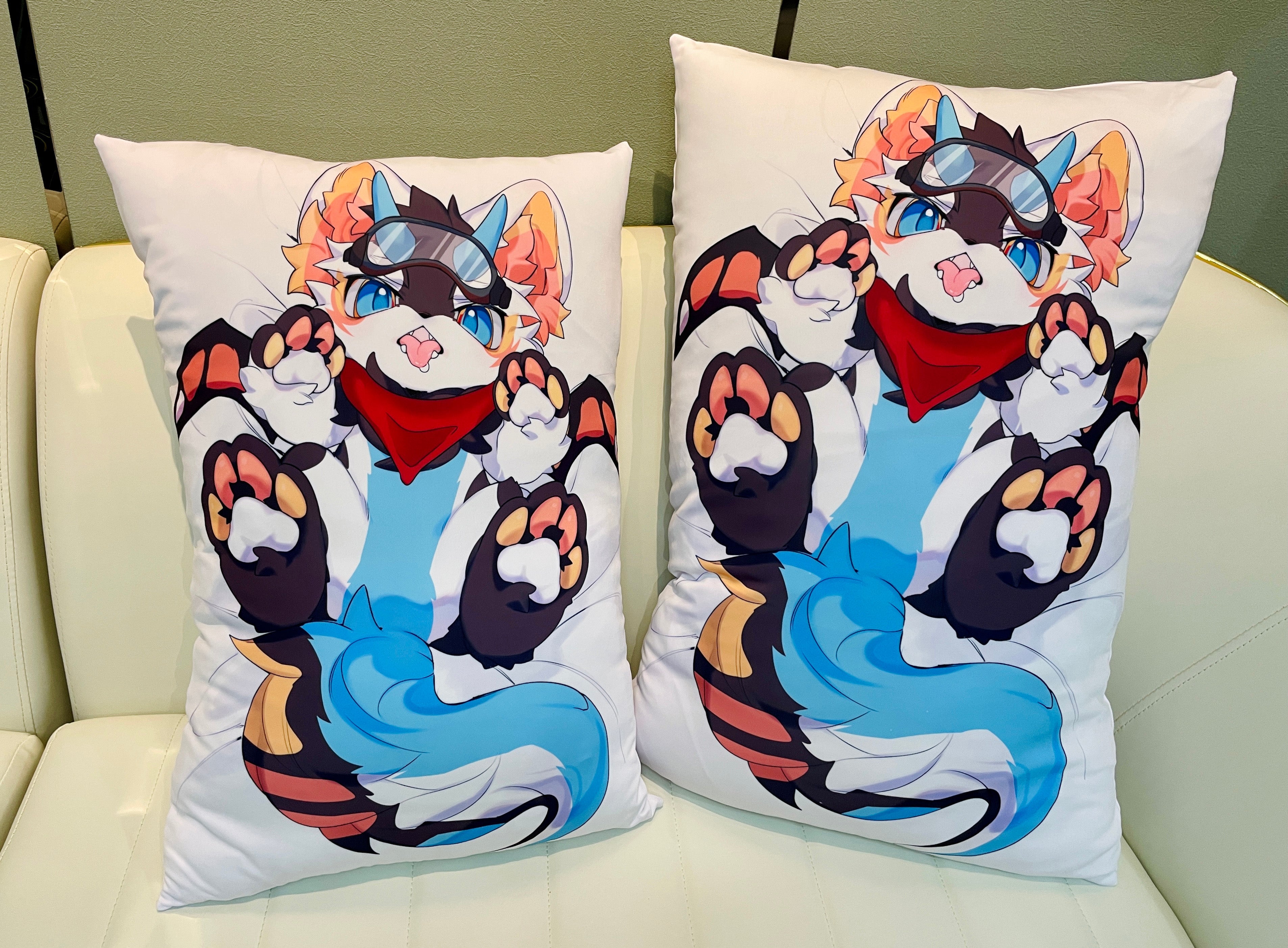 Custom Furry Fan Pillow