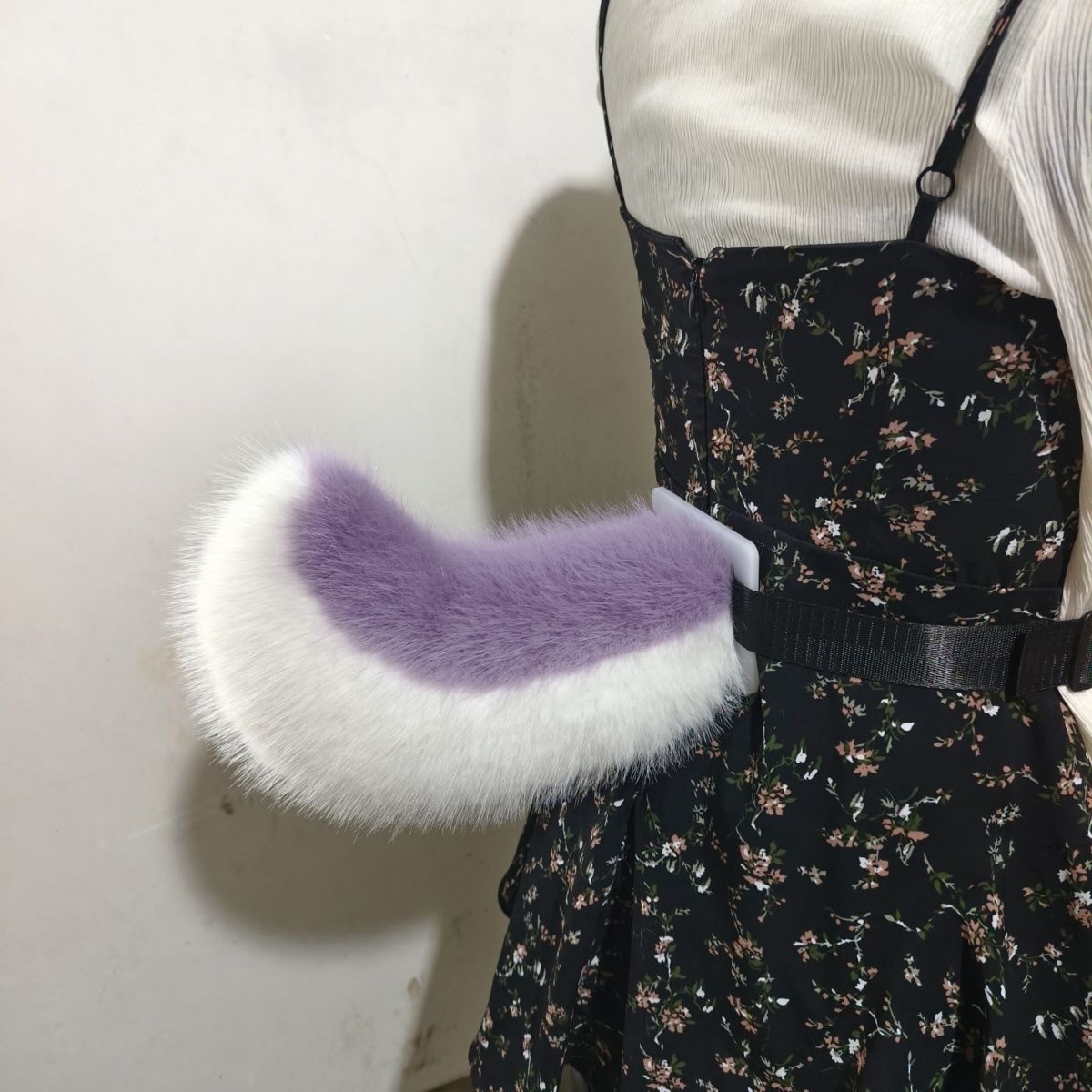 Handmade remote control electric bunny plush tail