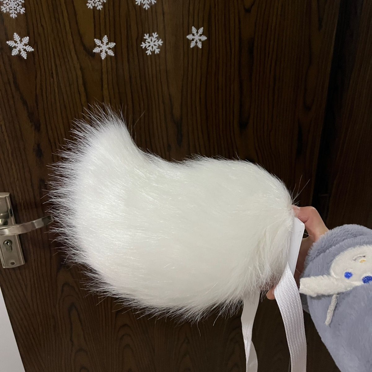 Electric lamb tail movable