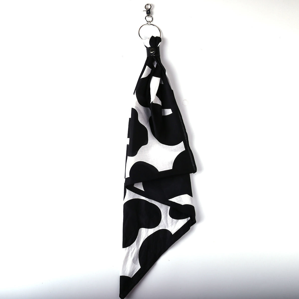 Cow print headscarf