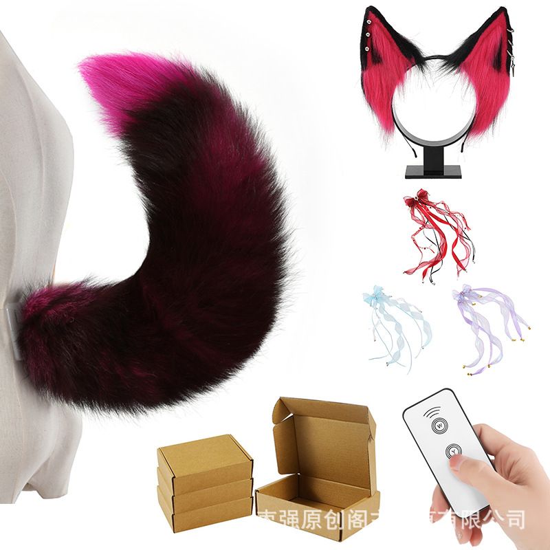 Blue Fox can be remote controlled and electrically operated