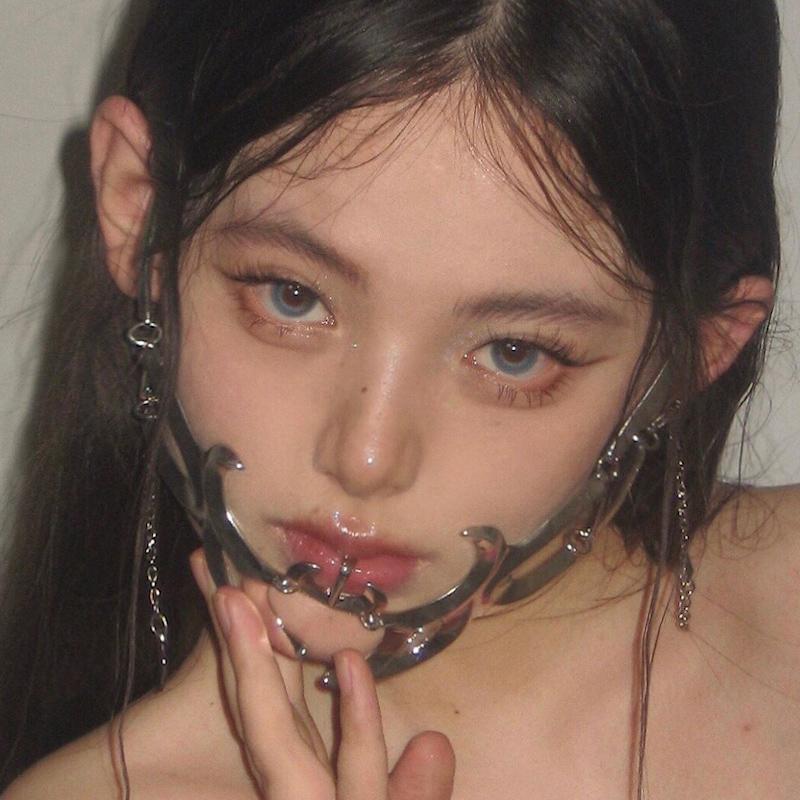 Cyberpunk Metal Mask