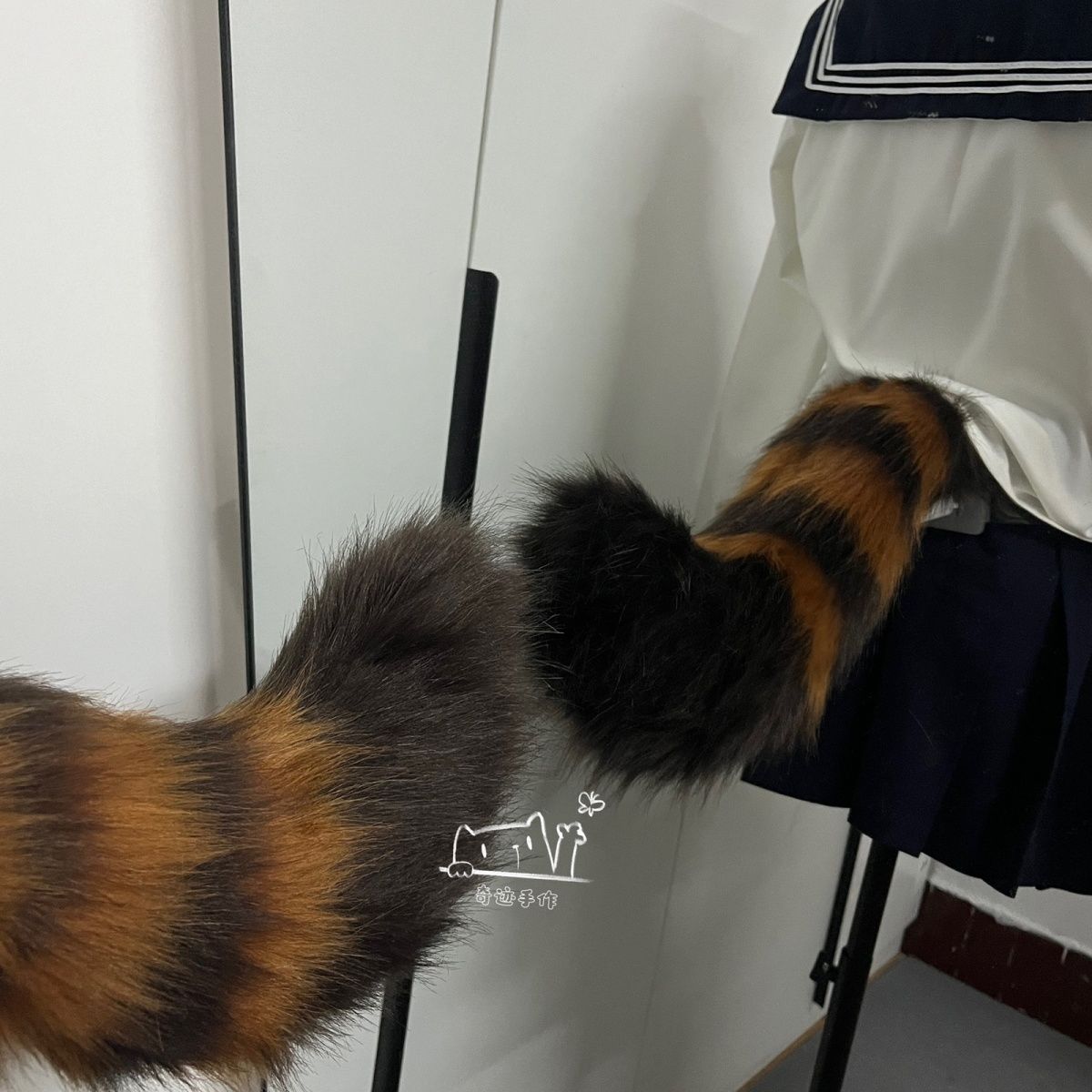 [Electric tail] Handmade fox tail fursuit