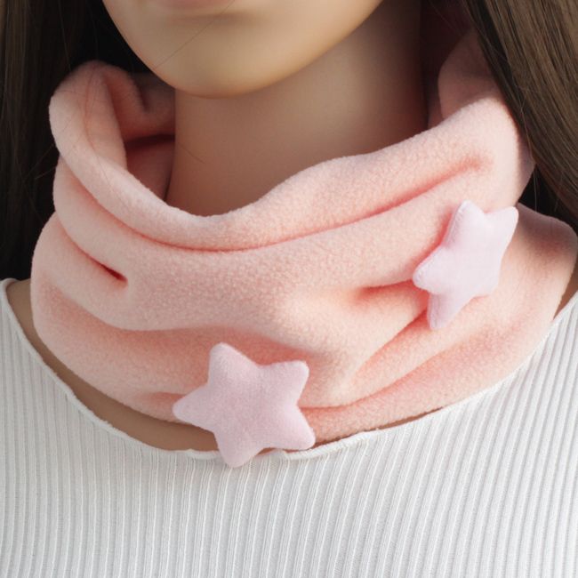 autumn and winter polar fleece plush scarf