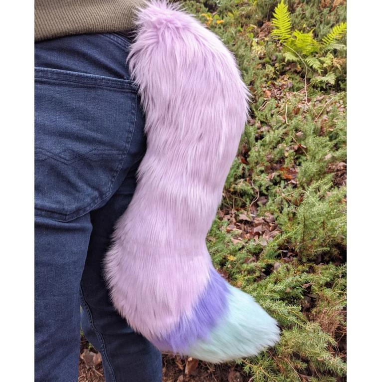 Long-haired cat tail cosplay cat tail