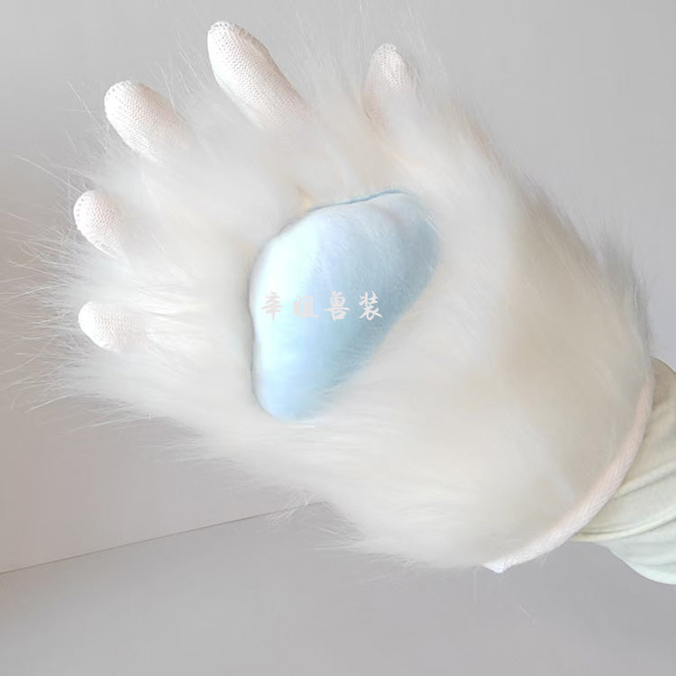 24 colors Furry Half Claw Color Matching Furry Claw