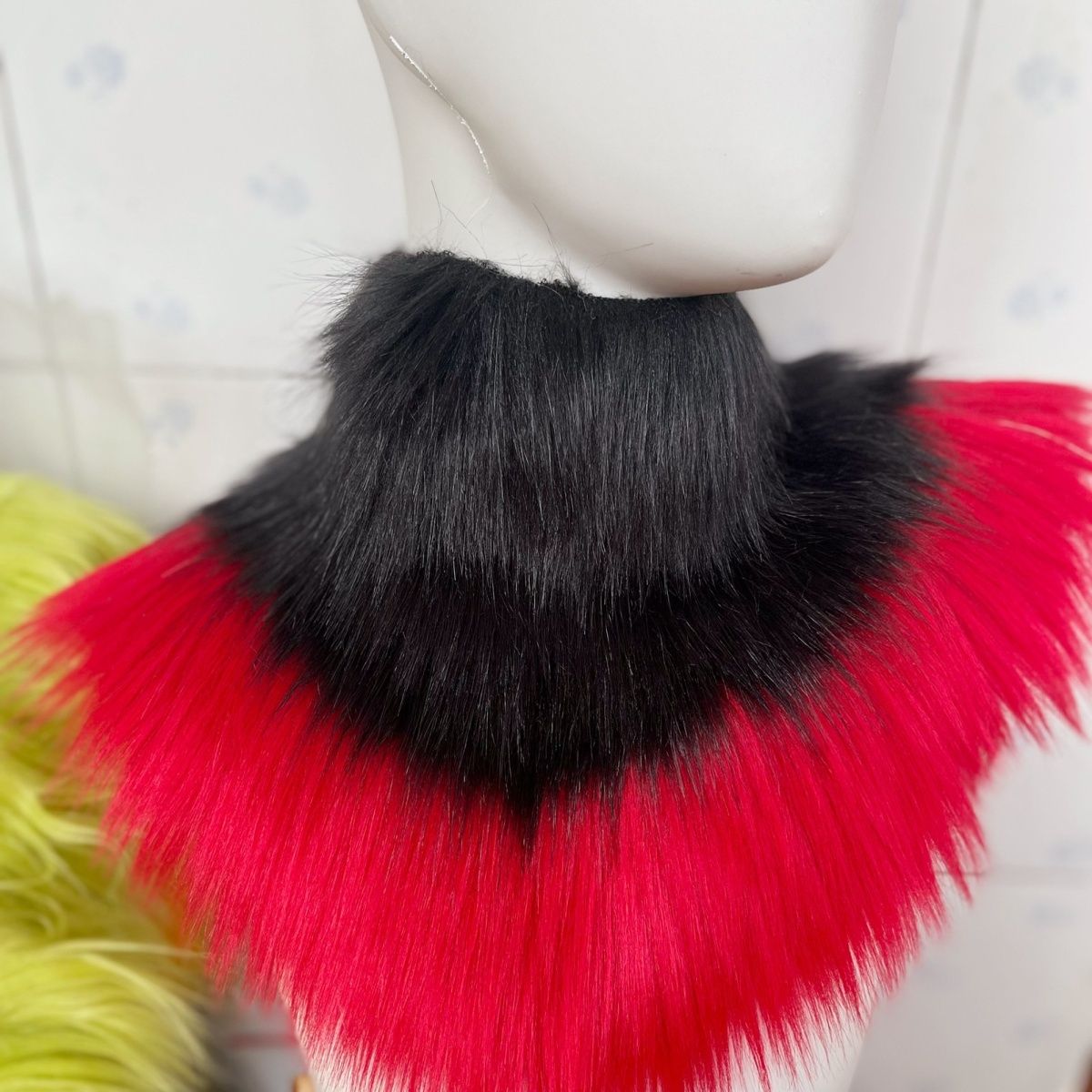 Furry K-series fur collar, neck collar, neck fur