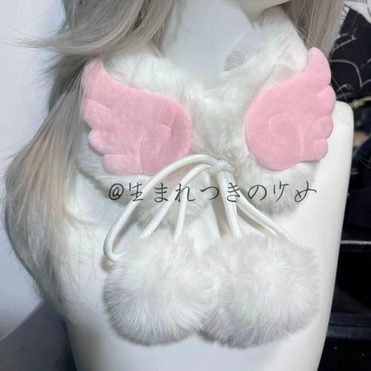 Angel Wings Landmine Plush Scarf