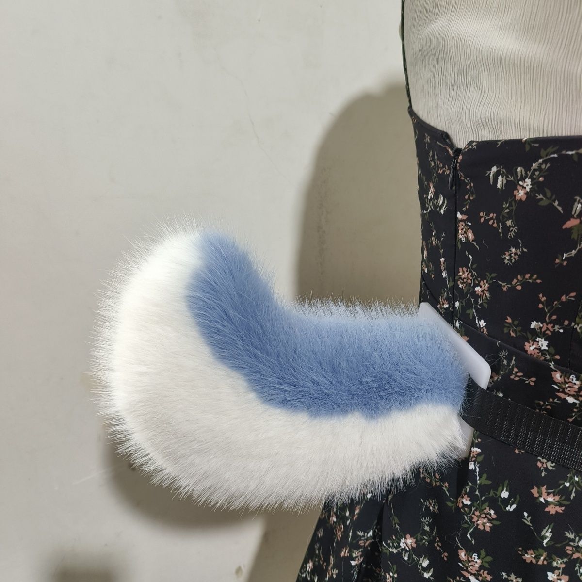 Handmade remote control electric bunny plush tail