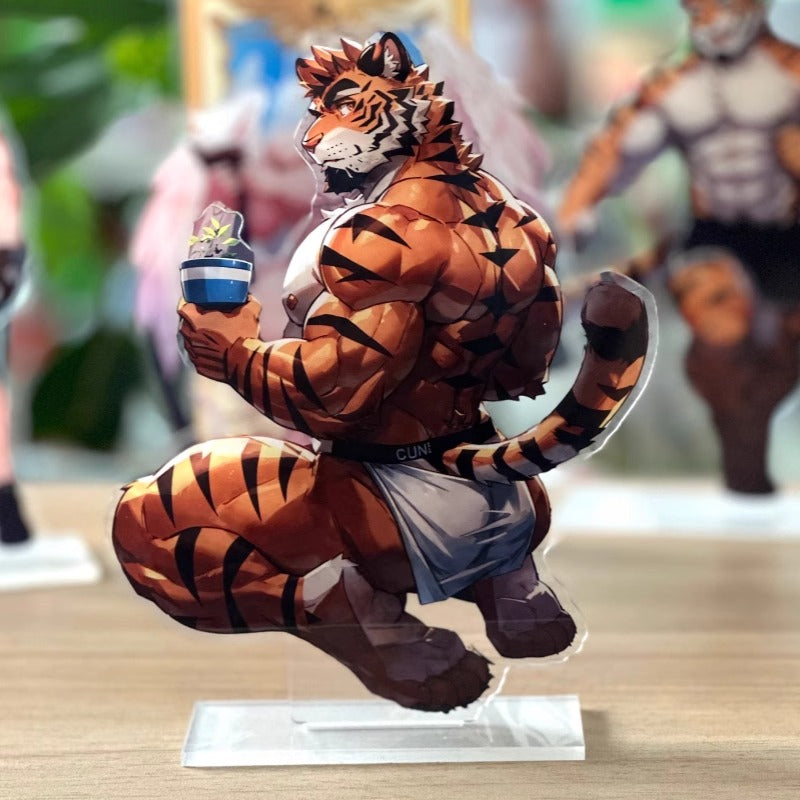 Customizable furry stand peripherals