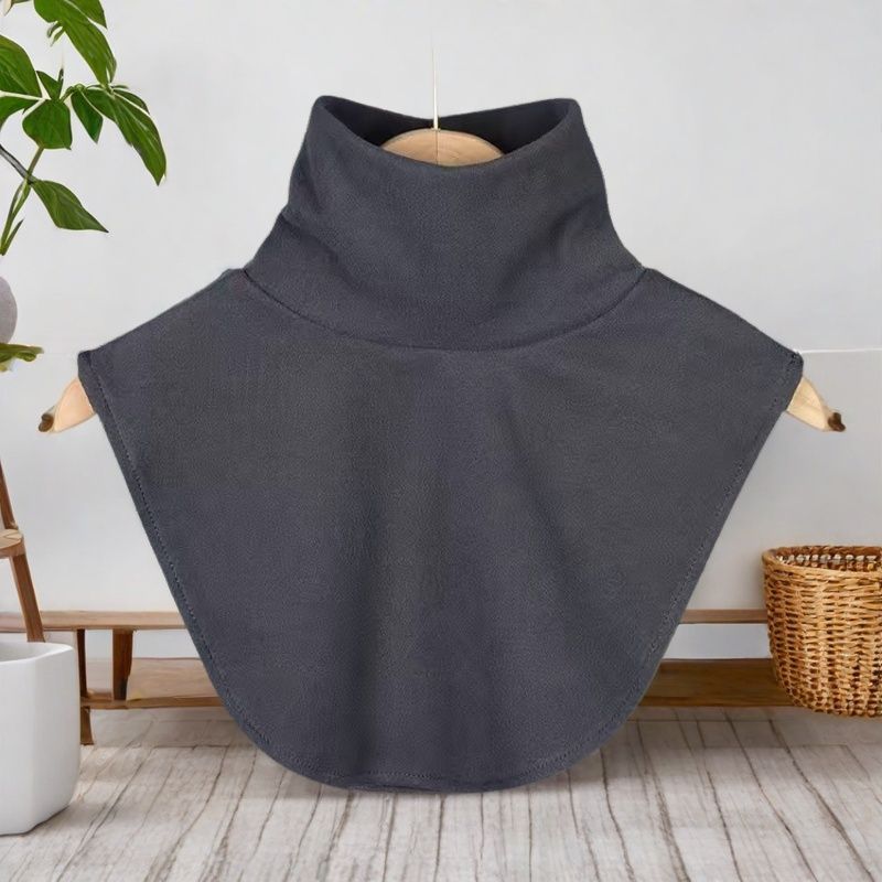 Autumn and winter German velvet high collar fake collar