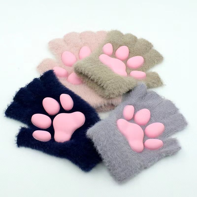 Cat Gloves Lolita 30D Silicone Cat Claws