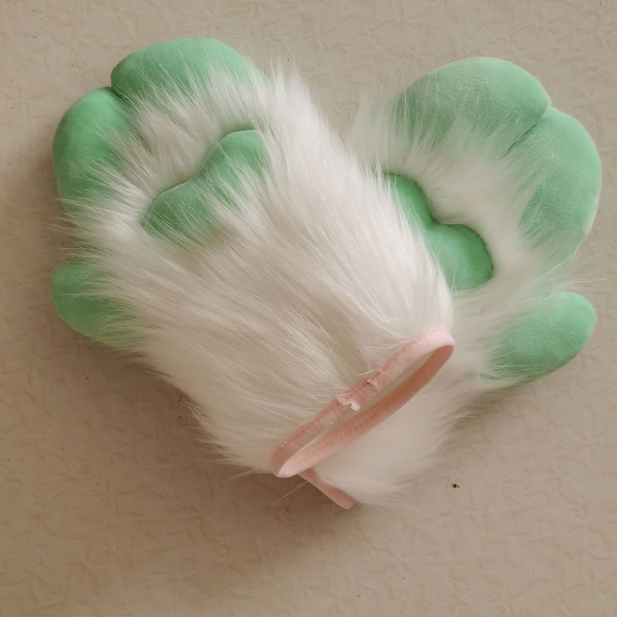 Sheep claw Japanese style close-fitting furry animal suit lamb claw