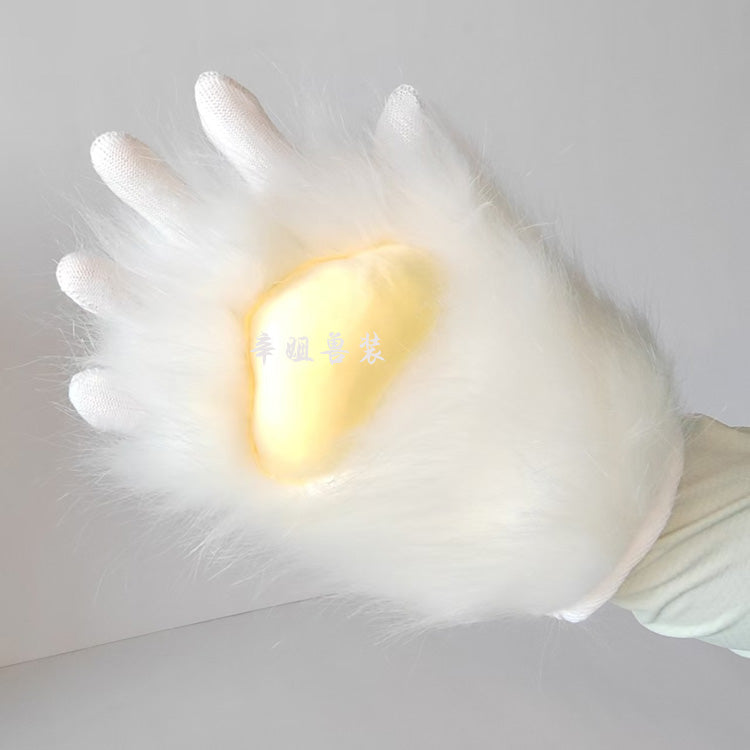 24 colors Furry Half Claw Color Matching Furry Claw