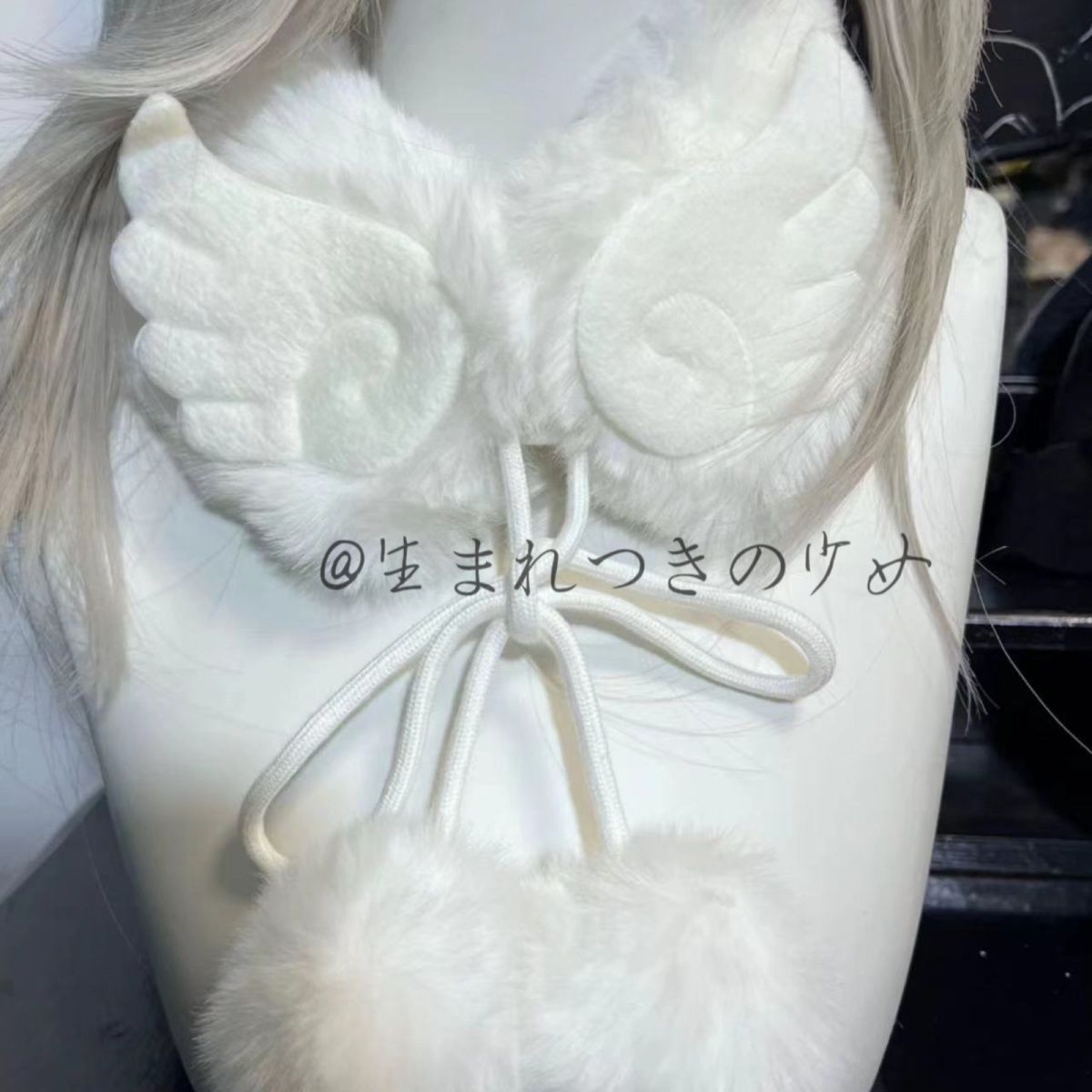 Angel Wings Landmine Plush Scarf