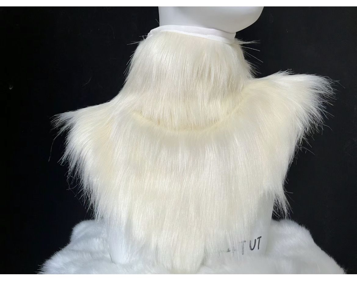 Furry K-series fur collar, neck collar, neck fur