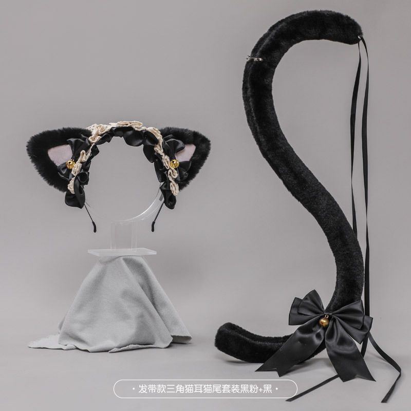 Handmade Lolita Hairband Cosplay Tail