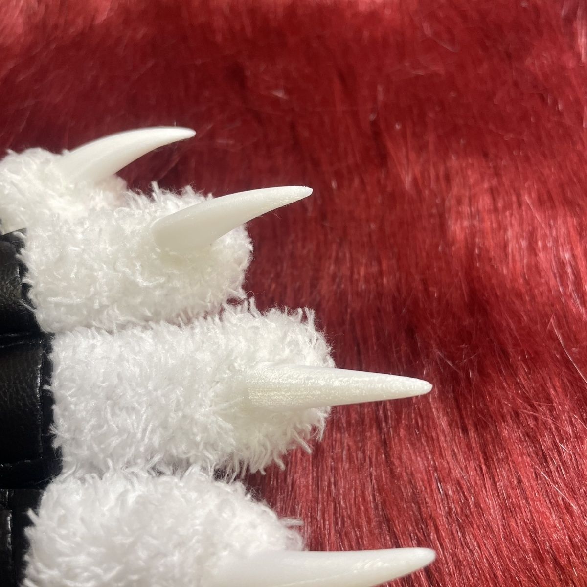 Furry kig series close-fitting claws and nails handsome plush