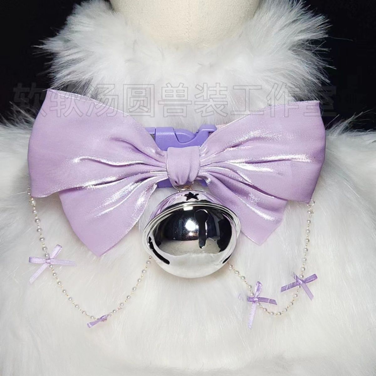 Furry bow accessories