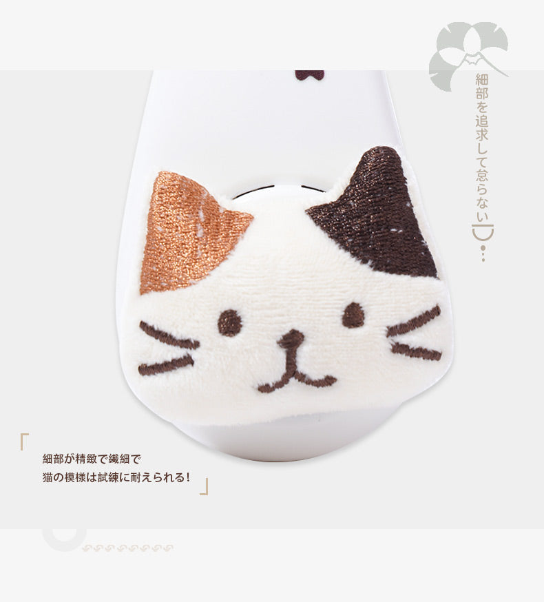 New style small fan for three-color cat hanging neck