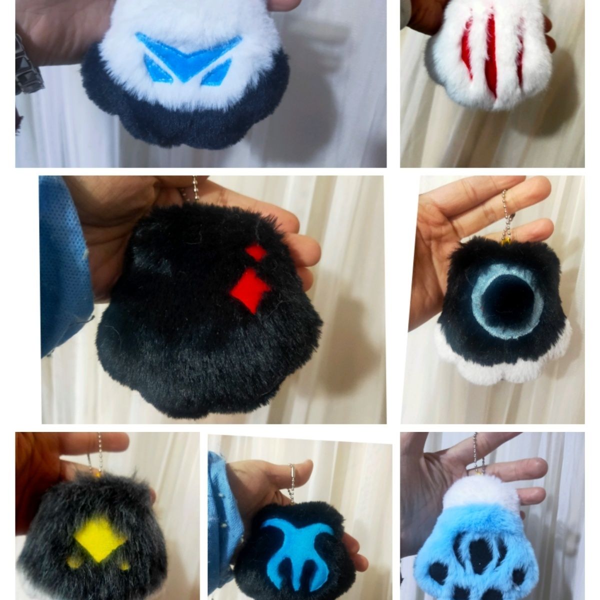 Animal costume animal claw pendant finished product, 10×10㎝