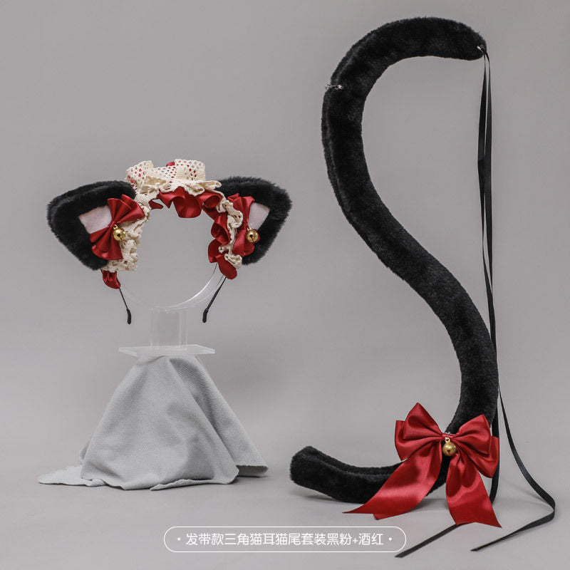 Handmade Lolita Hairband Cosplay Tail