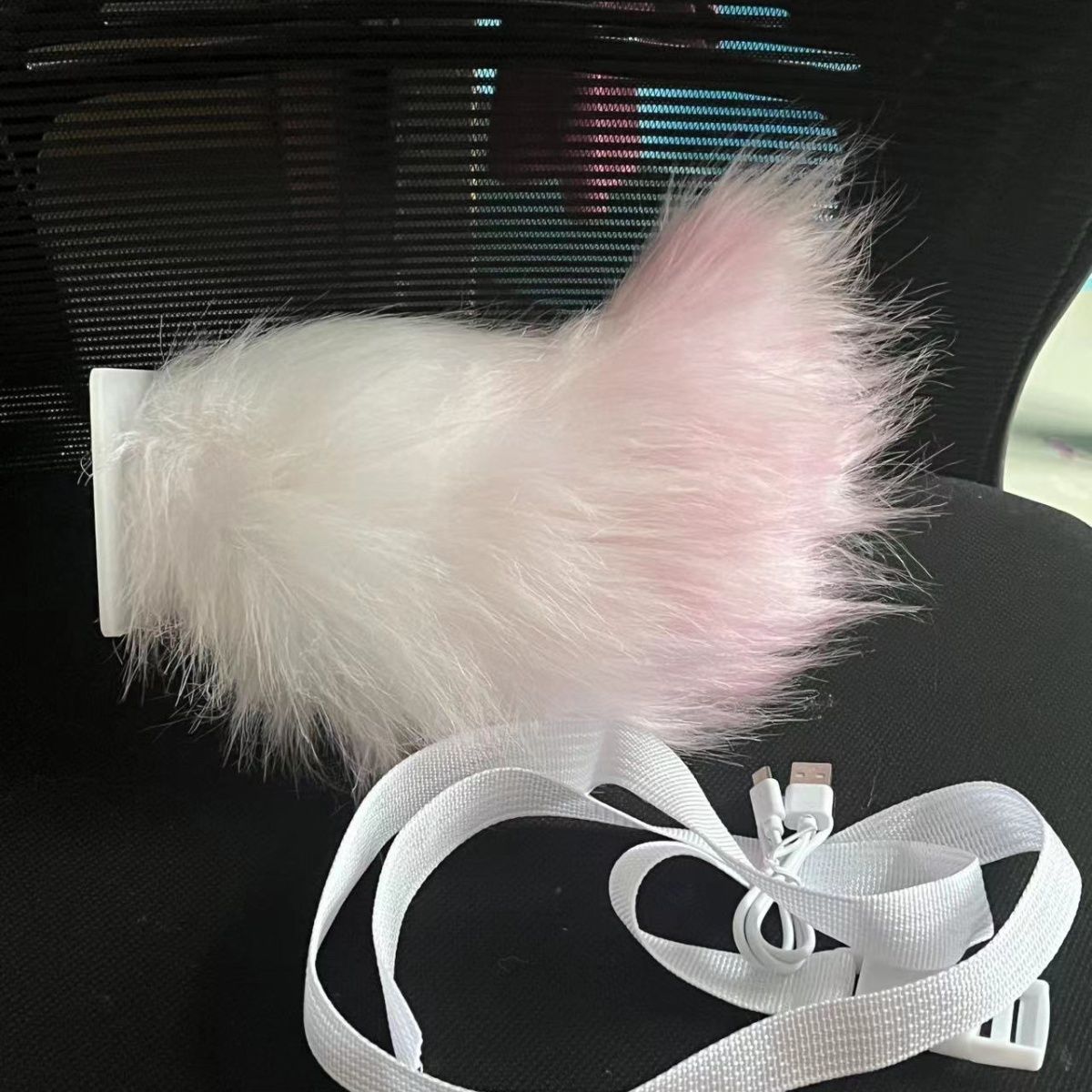 Electric lamb tail movable