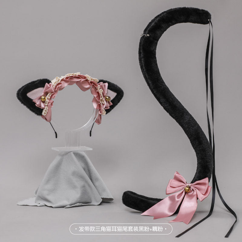 Handmade Lolita Hairband Cosplay Tail