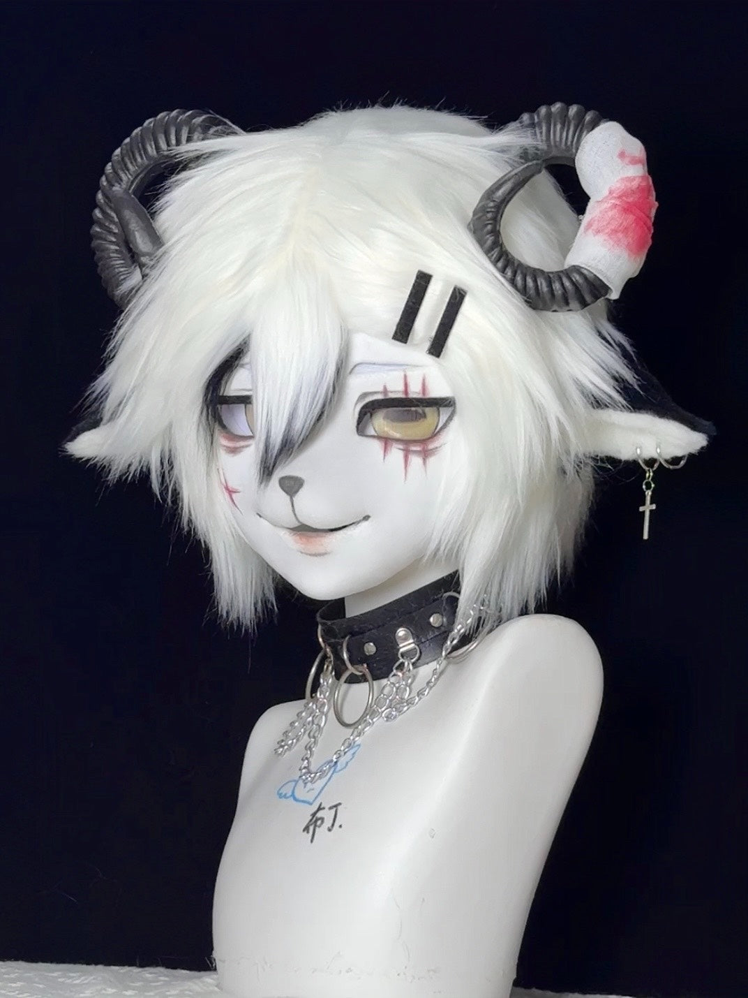 [Fina] - [Goat] Dark Cross Goat kig fursuits stock